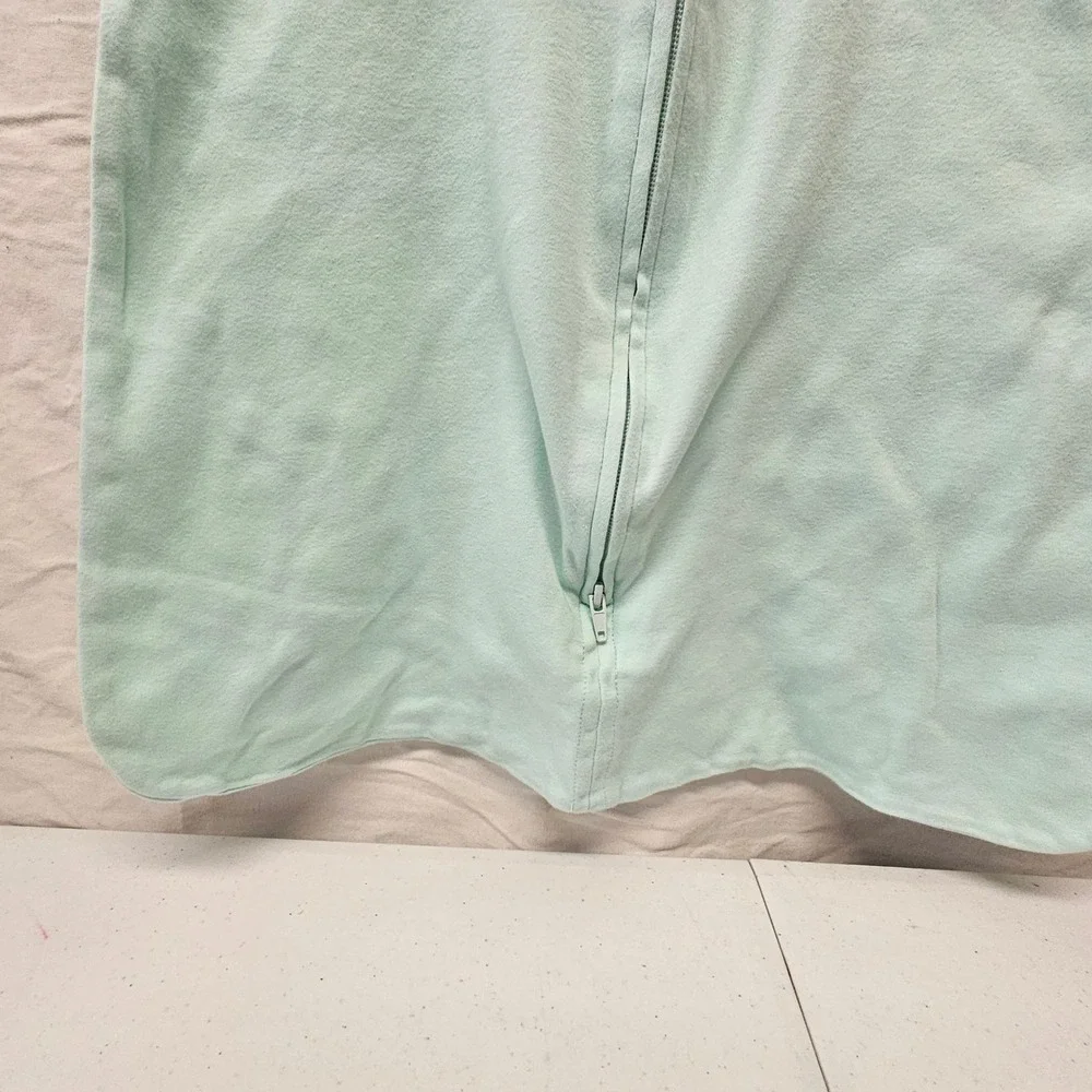 HALO SleepSack Wearable Blanket Kids Medium 6-12M Mint Green Back to Sleep Cotto